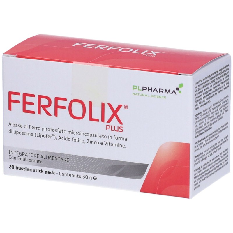 Aspetto del prodotto Ferfolix Plus Integratore per Gravidanza 20 Bustine Aspetto del prodotto Ferfolix Plus Integratore per Gravidanza 20 Bustine