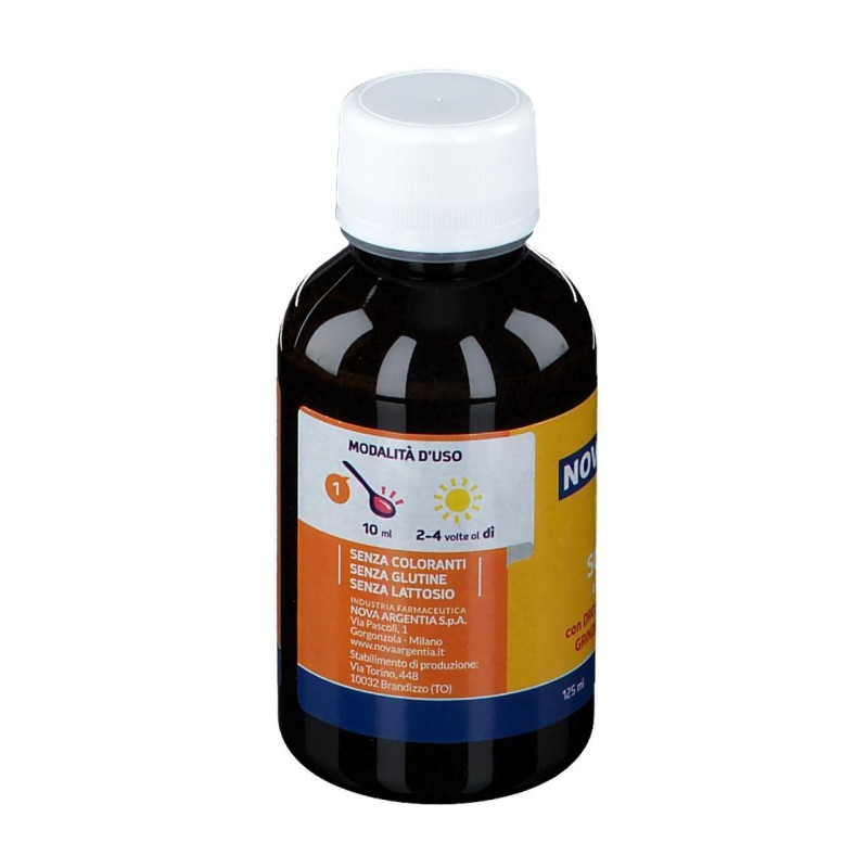 Pack ufficiale del prodotto Nova Tuss Kids Sciroppo per Benessere Gola 160 g (125 ml) Pack ufficiale del prodotto Nova Tuss Kids Sciroppo per Benessere Gola 160 g (125 ml)