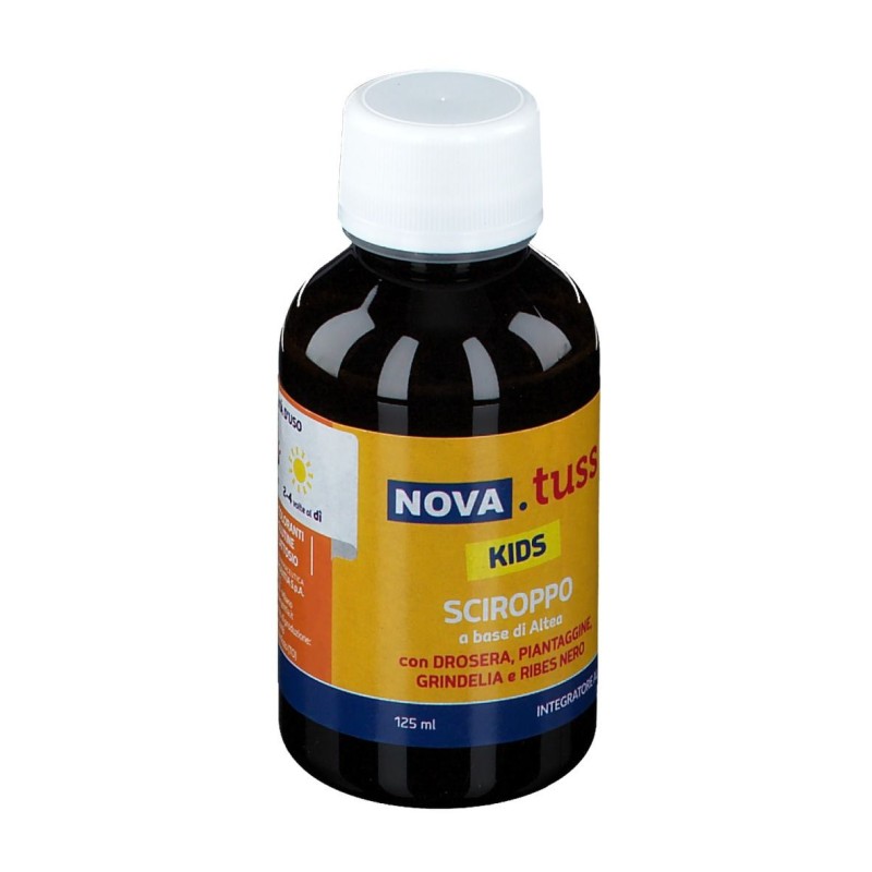 Aspetto del prodotto Nova Tuss Kids Sciroppo per Benessere Gola 160 g (125 ml) Aspetto del prodotto Nova Tuss Kids Sciroppo per Benessere Gola 160 g (125 ml)