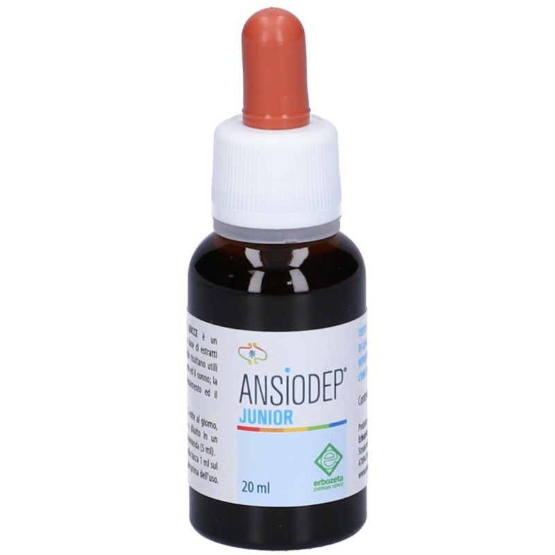Foto esplicativa di Ansiodep Junior per Rilassamento e Sonno 20ml Foto esplicativa di Ansiodep Junior per Rilassamento e Sonno 20ml