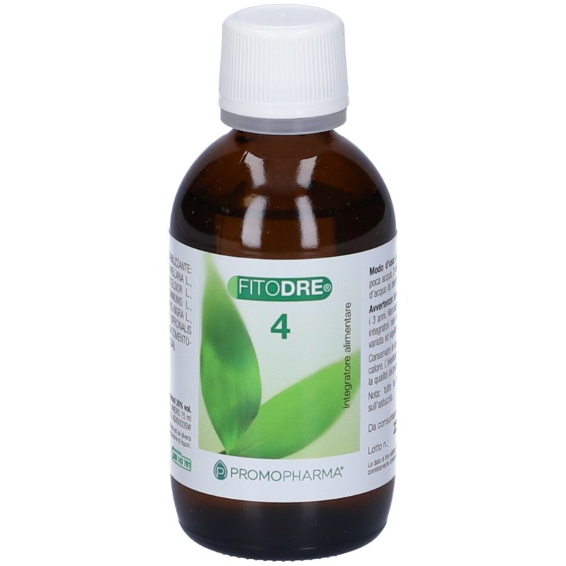 Primo piano di FitoDre 4 per Benessere Generale 50ml Gocce