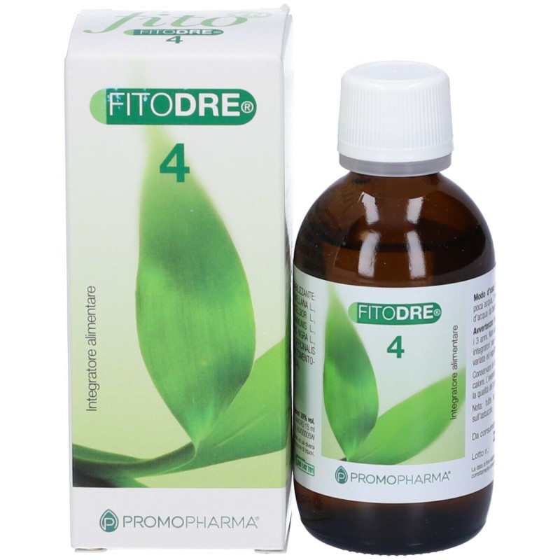 Scatola integra del prodotto FitoDre 4 per Benessere Generale 50ml Gocce