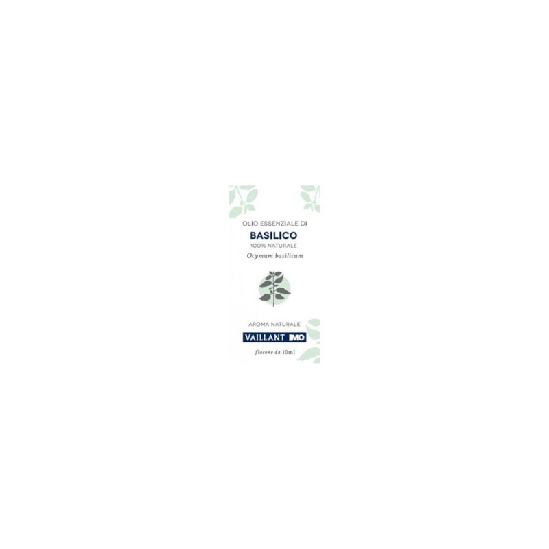 Confezione sigillata di Vaillant Basilico Olio Essenziale per Aromaterapia 10ml