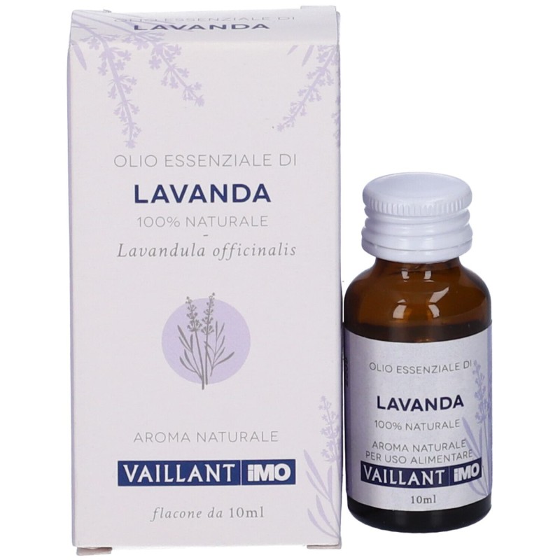 Foto ravvicinata di Vaillant Lavanda Olio Essenziale per Rilassamento 10ml