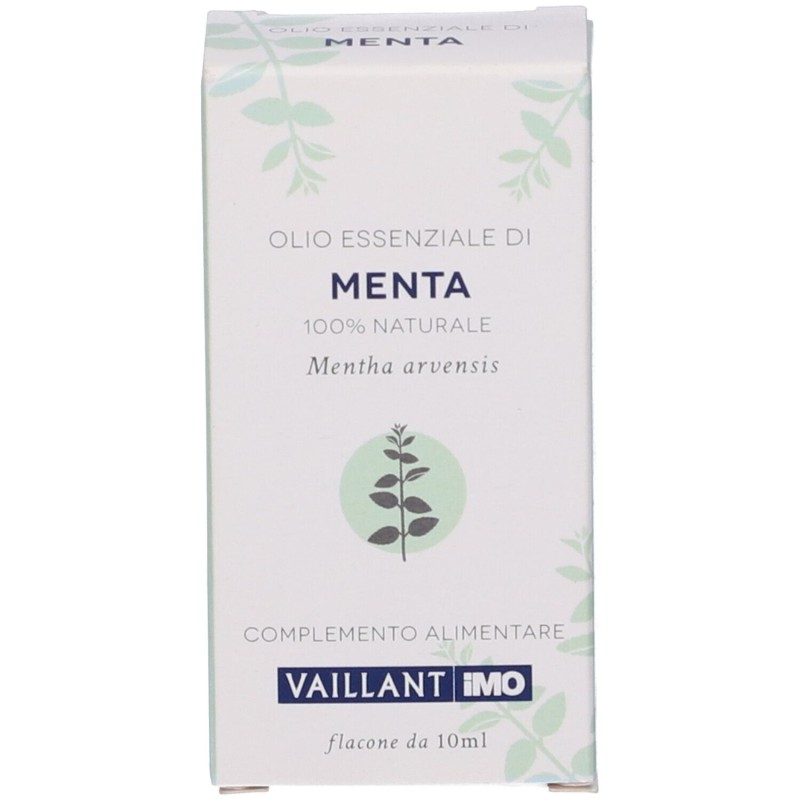 Presentazione grafica di Vaillant Menta Olio Essenziale per Aromaterapia 10ml