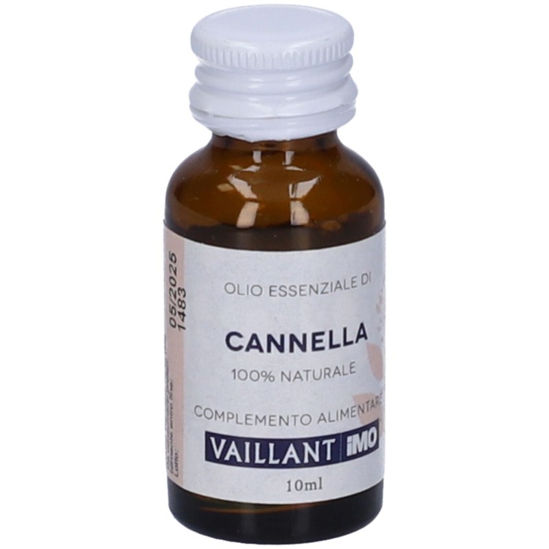 Packaging del prodotto Vaillant Cannella Olio Essenziale per Benessere 10ml