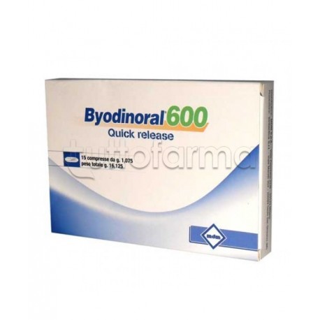 Byodinoral 600 15 Compresse Byodinoral 600 15 Compresse