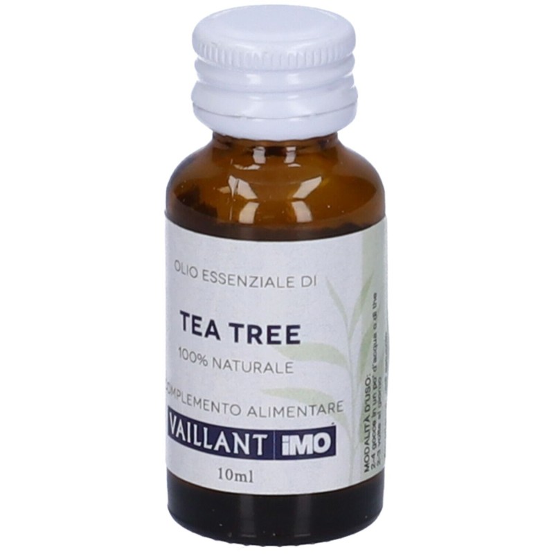 Packaging del prodotto Vaillant Melaleuca Tea Tree Oil Antibatterico 10ml Packaging del prodotto Vaillant Melaleuca Tea Tree Oil Antibatterico 10ml