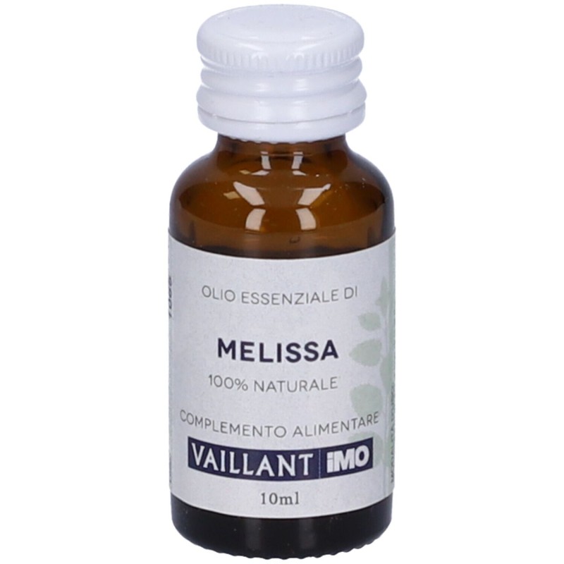 Confezione commerciale diVaillant Melissa Olio Essenziale per Rilassamento 10ml