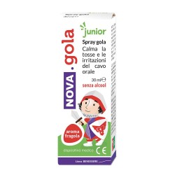 Packaging integro del prodotto Nova Gola Spray Junior per Tosse Secca 30 Ml Packaging integro del prodotto Nova Gola Spray Junior per Tosse Secca 30 Ml