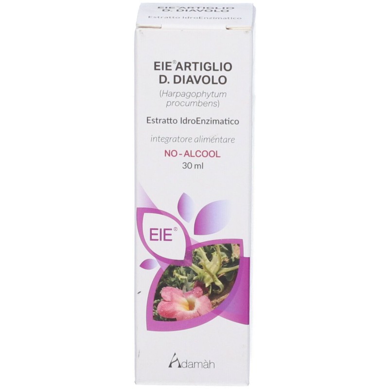Scatola integra del prodotto EIE Artiglio del Diavolo Gocce per Dolori Articolari e Muscolari 30ml Scatola integra del prodotto EIE Artiglio del Diavolo Gocce per Dolori Articolari e Muscolari 30ml
