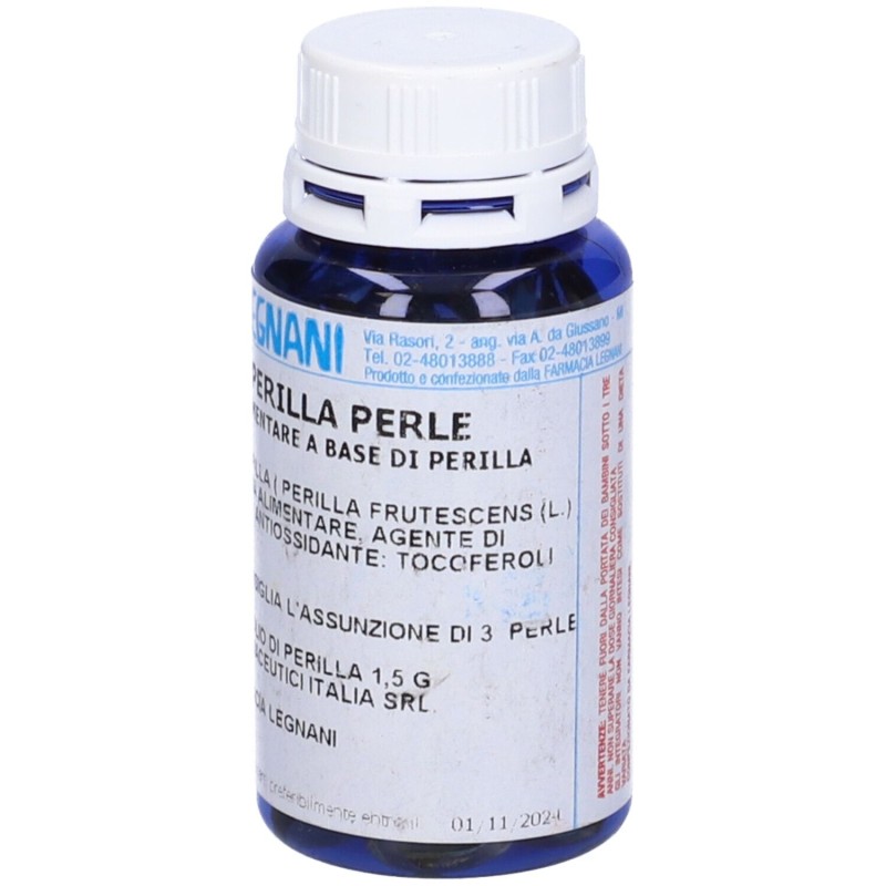 Confezione sigillata di Perilla Integratore per le Difese Immunitarie e La Pelle 60 Perle Confezione sigillata di Perilla Integratore per le Difese Immunitarie e La Pelle 60 Perle