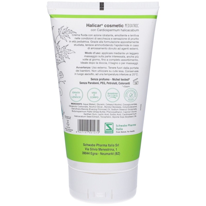 Foto illustrativa del packaging di Halicar Crema per Dermatite 150ml Foto illustrativa del packaging di Halicar Crema per Dermatite 150ml