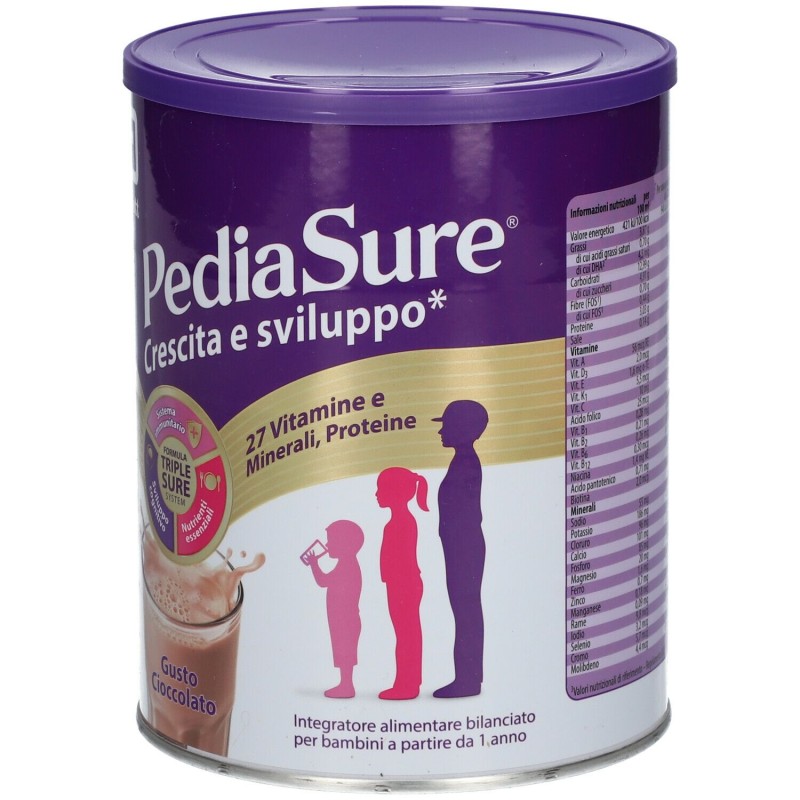 Primo piano di Pediasure Crescita&sviluppo Cioccolato per Crescita 850 g Primo piano di Pediasure Crescita&sviluppo Cioccolato per Crescita 850 g