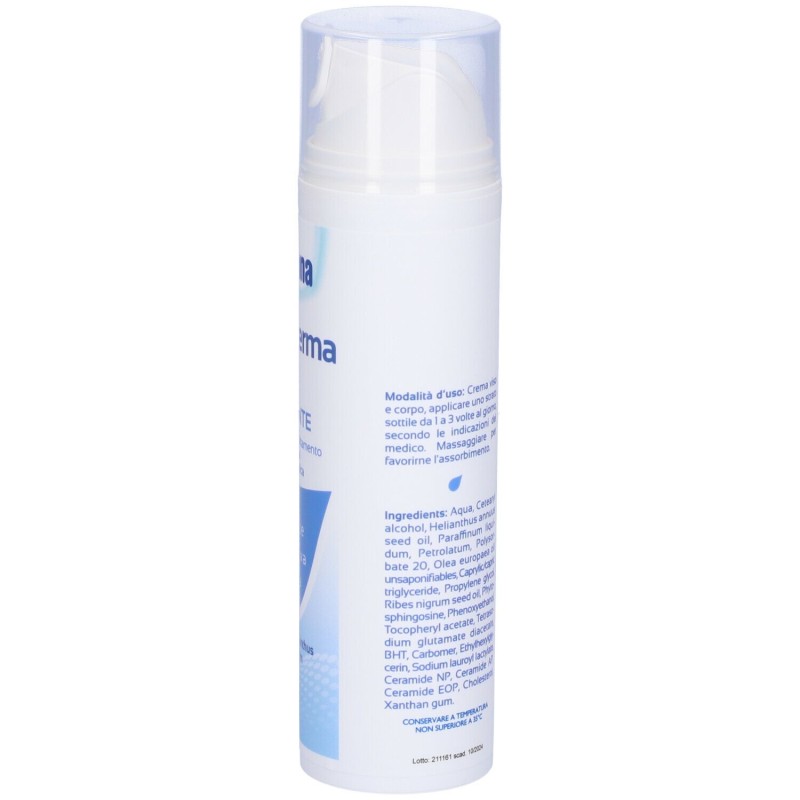 Primo piano di BeneDerma Crema Idratante per Pelle Secca 200 ml Primo piano di BeneDerma Crema Idratante per Pelle Secca 200 ml