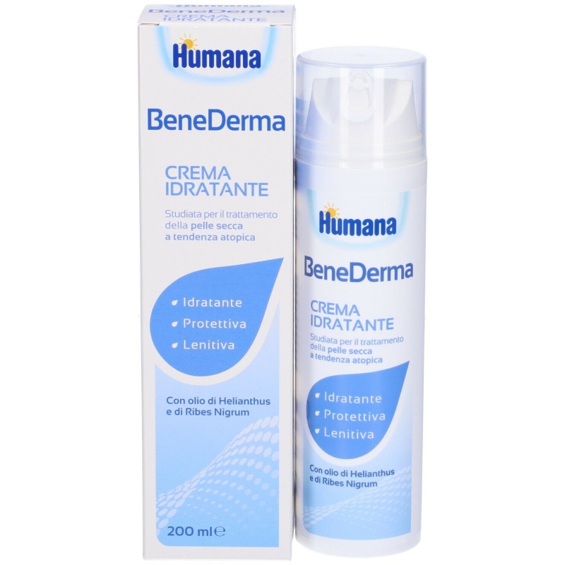 Confezione sigillata di BeneDerma Crema Idratante per Pelle Secca 200 ml Confezione sigillata di BeneDerma Crema Idratante per Pelle Secca 200 ml