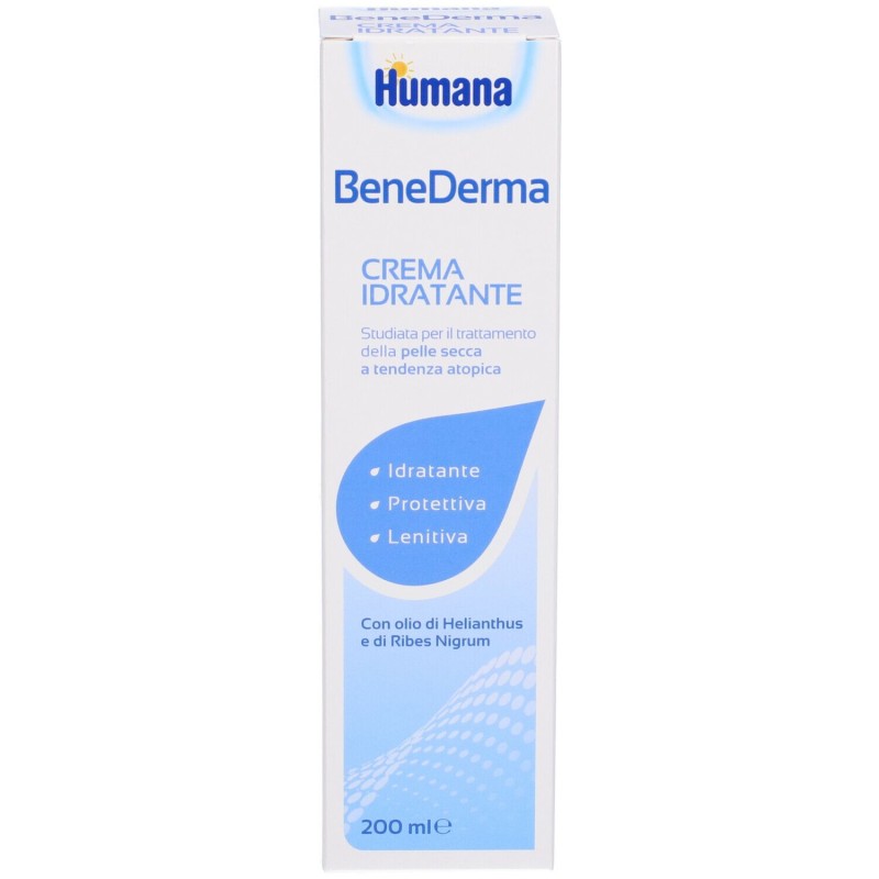 Pack ufficiale del prodotto BeneDerma Crema Idratante per Pelle Secca 200 ml Pack ufficiale del prodotto BeneDerma Crema Idratante per Pelle Secca 200 ml