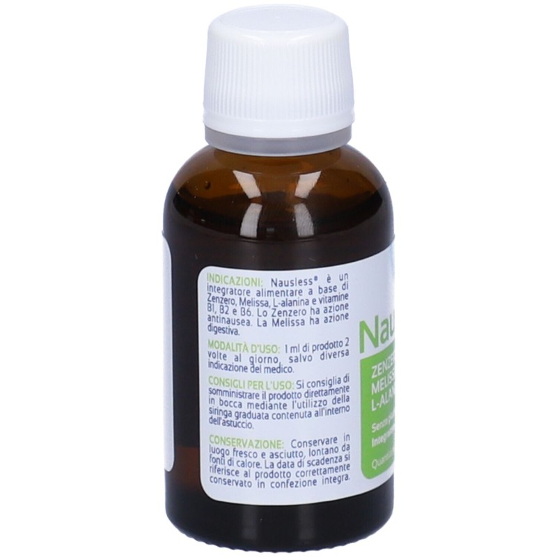Vista del prodotto Humana Nausless Integratore per Nausea 30ml Vista del prodotto Humana Nausless Integratore per Nausea 30ml