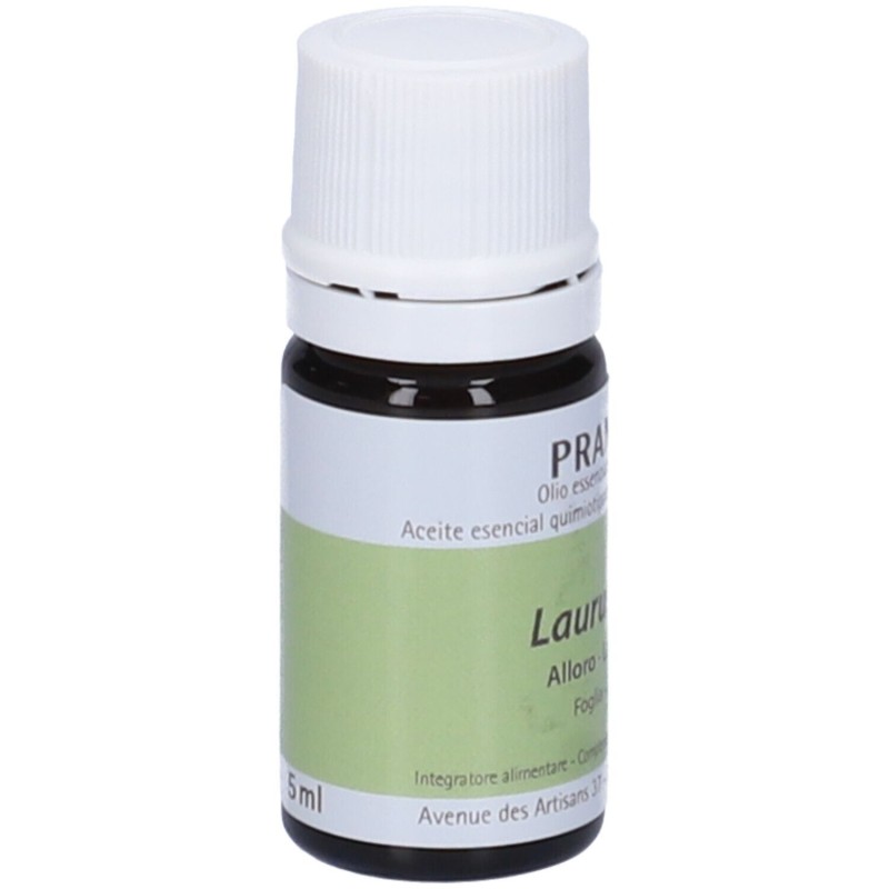 Packaging del prodotto Pranarom Alloro Olio Essenziale 5ml Packaging del prodotto Pranarom Alloro Olio Essenziale 5ml