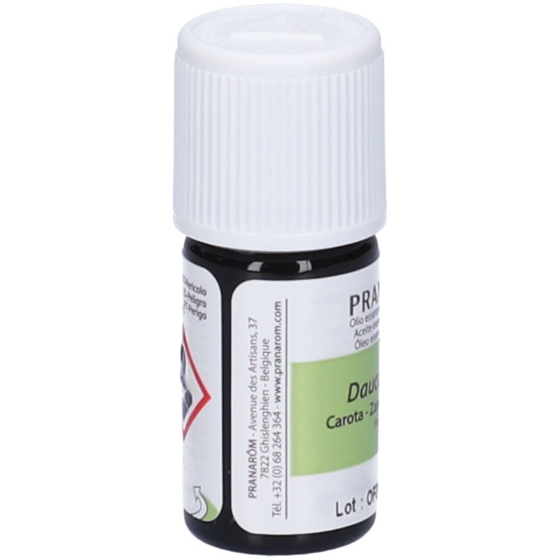 Packaging del prodotto Pranarom Carota Olio Essenziale 5ml Packaging del prodotto Pranarom Carota Olio Essenziale 5ml