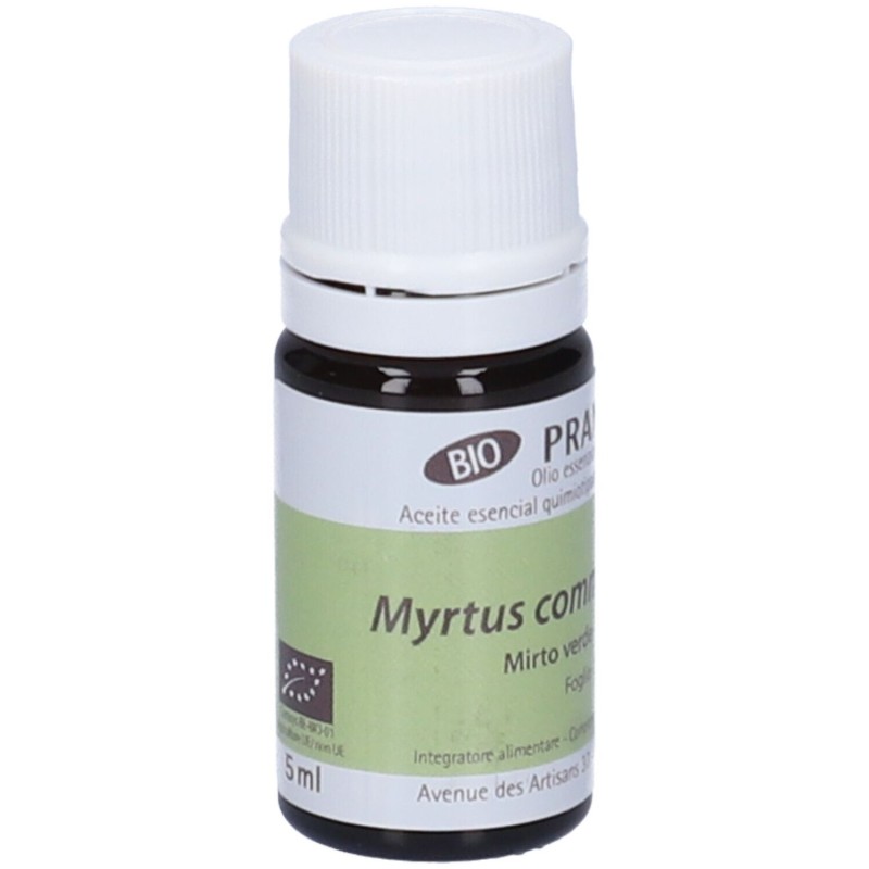 Vista del prodotto Pranarom Mirto Verde Olio Essenziale Biologico 5ml Vista del prodotto Pranarom Mirto Verde Olio Essenziale Biologico 5ml