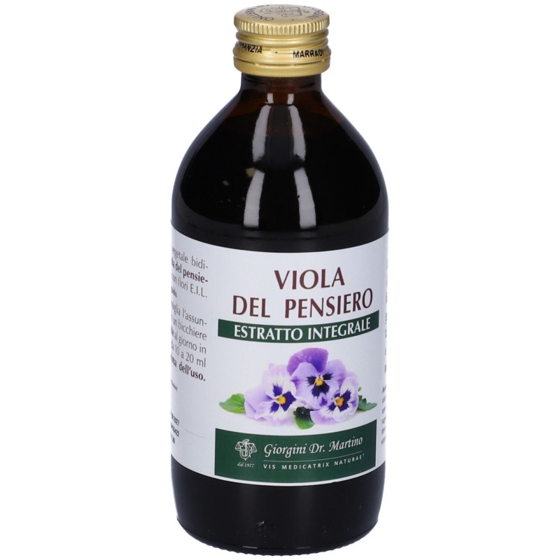 Presentazione grafica di Dr Giorgini Viola Del Pensiero Estratto Integrale 200ml Presentazione grafica di Dr Giorgini Viola Del Pensiero Estratto Integrale 200ml