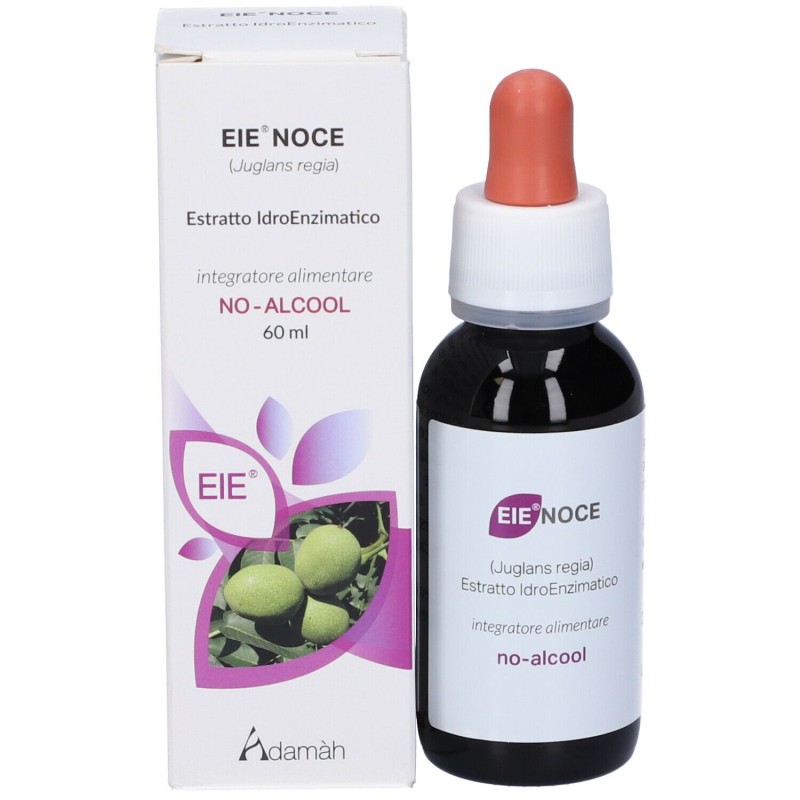 Packaging del prodotto EIE Noce Gocce per Problemi Digestivi 60ml Packaging del prodotto EIE Noce Gocce per Problemi Digestivi 60ml