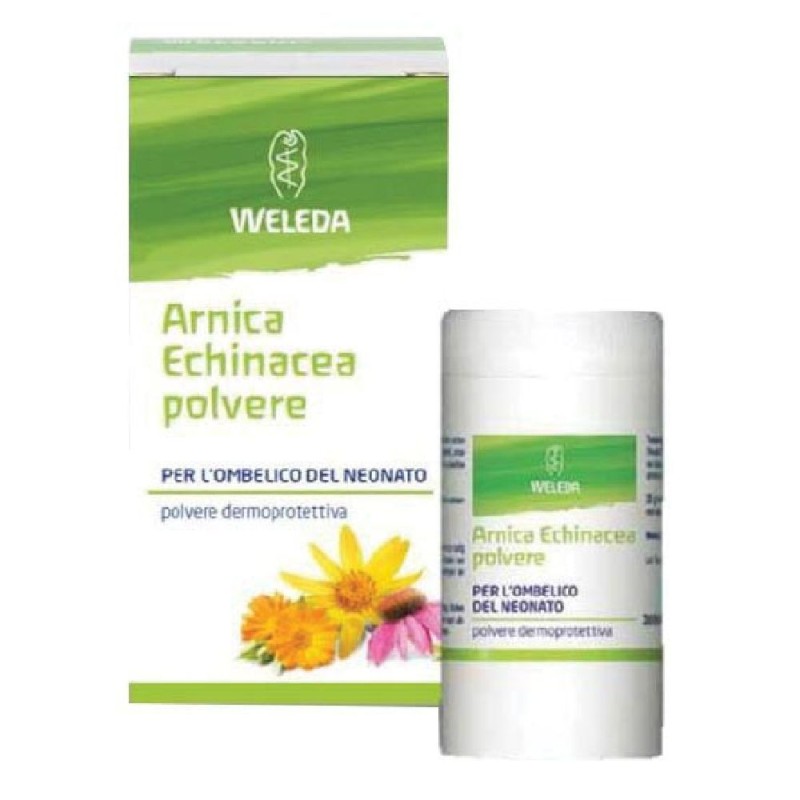 Packaging del prodotto Weleda Arnica Echinacea Polvere Cutanea 20g