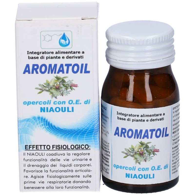 Visualizzazione chiara di Aromatoil Niaouli Integratore Drenante 50 Opercoli Visualizzazione chiara di Aromatoil Niaouli Integratore Drenante 50 Opercoli