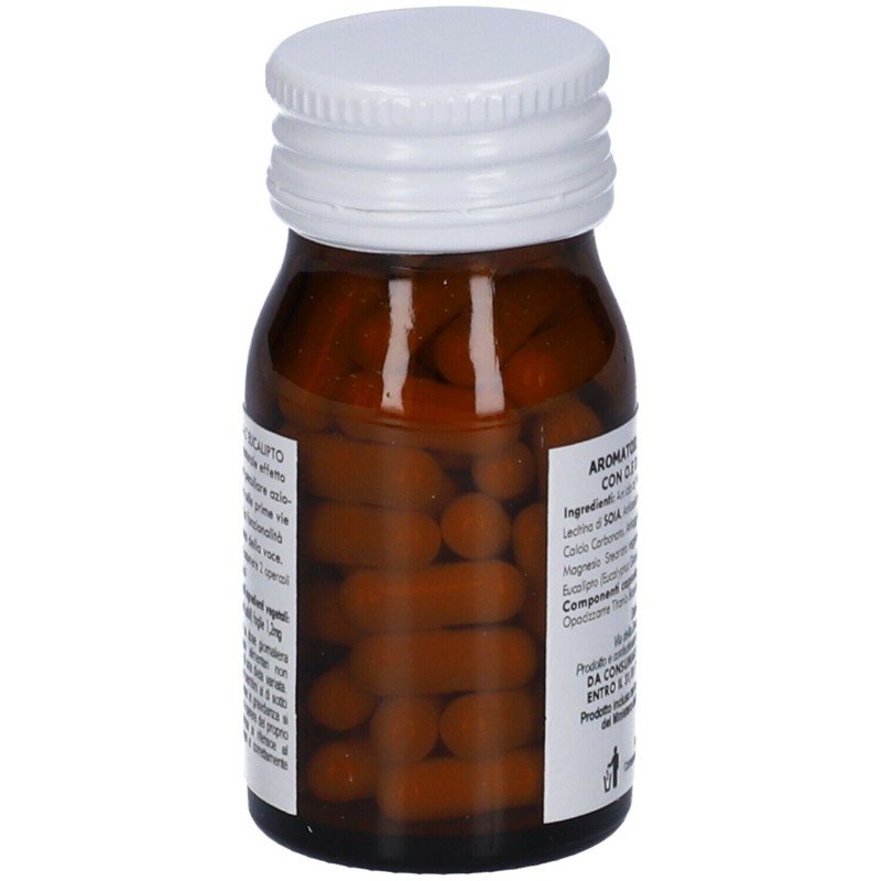 Confezione sigillata di Aromatoil Eucalipto Integratore per Benessere Vie Respiratorie 50 Opercoli Confezione sigillata di Aromatoil Eucalipto Integratore per Benessere Vie Respiratorie 50 Opercoli