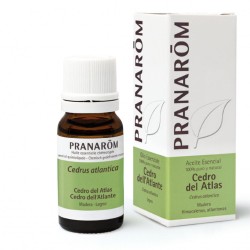 Dettaglio del packaging di Pranarom Cedro Dell'atlante Olio Essenziale 10ml