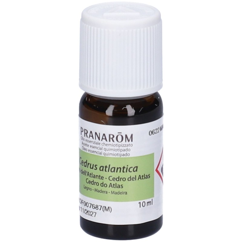 Pack ufficiale del prodotto Pranarom Cedro Dell'atlante Olio Essenziale 10ml Pack ufficiale del prodotto Pranarom Cedro Dell'atlante Olio Essenziale 10ml
