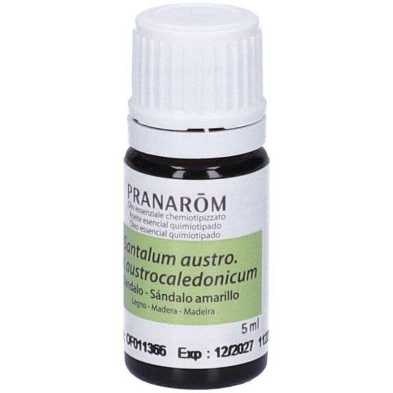 Pack ufficiale del prodotto Pranarom Sandalo Legno Olio Essenziale 5ml Pack ufficiale del prodotto Pranarom Sandalo Legno Olio Essenziale 5ml