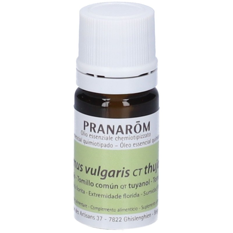 Visualizzazione chiara di Pranarom Timo Chemiotipizzato Tujanolo Olio Essenziale 5ml Visualizzazione chiara di Pranarom Timo Chemiotipizzato Tujanolo Olio Essenziale 5ml