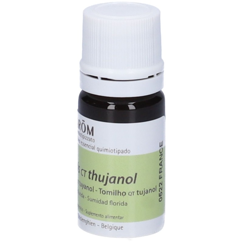 Foto ravvicinata di Pranarom Timo Chemiotipizzato Tujanolo Olio Essenziale 5ml Foto ravvicinata di Pranarom Timo Chemiotipizzato Tujanolo Olio Essenziale 5ml