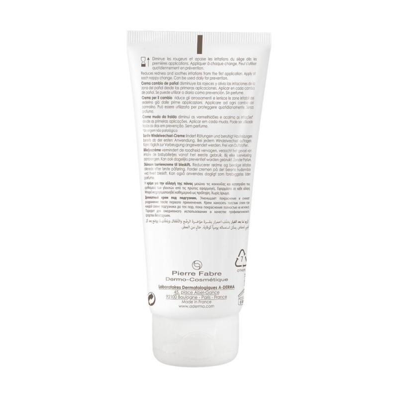 Primo piano di A-Derma Primalba Crema Cambio Pannolino 100 ml Primo piano di A-Derma Primalba Crema Cambio Pannolino 100 ml