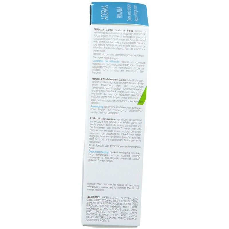 Foto esplicativa di A-Derma Primalba Crema Cambio Pannolino 100 ml Foto esplicativa di A-Derma Primalba Crema Cambio Pannolino 100 ml