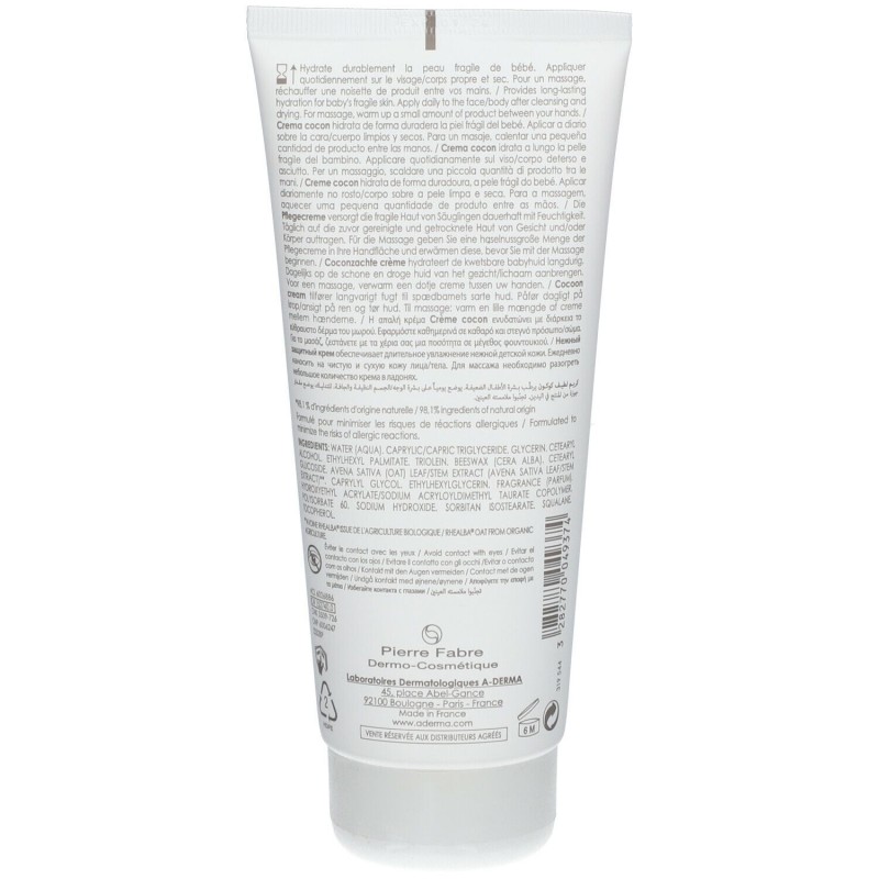 Scatola originale del prodotto A-Derma Primalba Crema Cocon 200ml Scatola originale del prodotto A-Derma Primalba Crema Cocon 200ml
