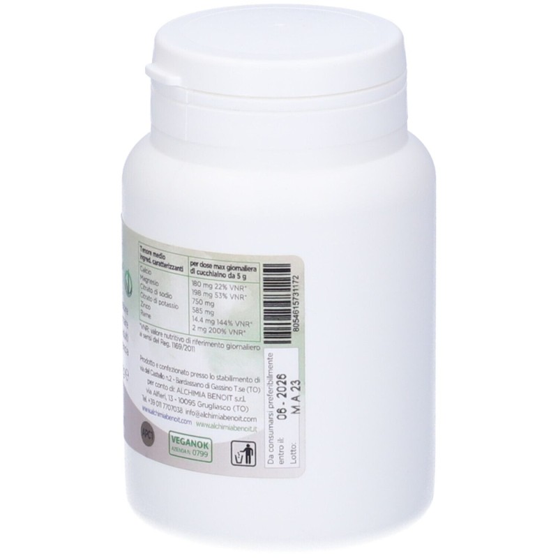 Scatola integra del prodotto Alchimia Benoit Basi Ben Integratore per Metabolismo Acido-Base 100g Scatola integra del prodotto Alchimia Benoit Basi Ben Integratore per Metabolismo Acido-Base 100g