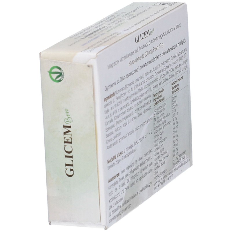 Scatola integra del prodotto Alchimia Benoit Glicem Ben Integratore per Metabolismo dei Lipidi 60 Compresse Scatola integra del prodotto Alchimia Benoit Glicem Ben Integratore per Metabolismo dei Lipidi 60 Compresse