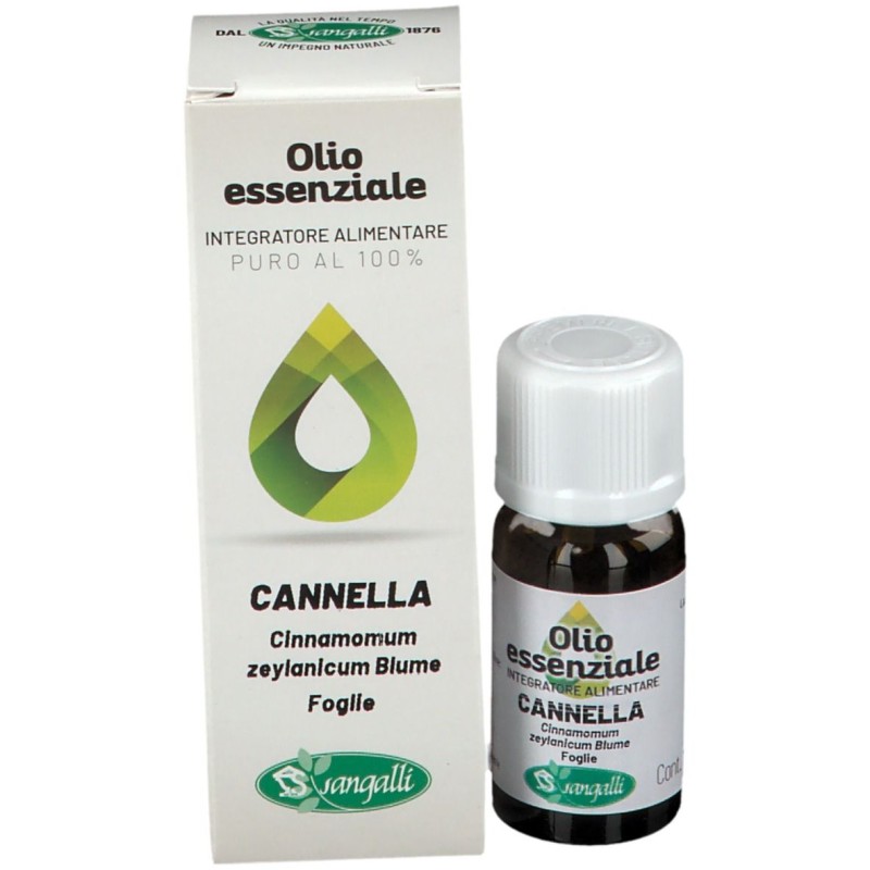 Presentazione grafica di Sangalli Olio Essenziale di Cannella 10ml Presentazione grafica di Sangalli Olio Essenziale di Cannella 10ml