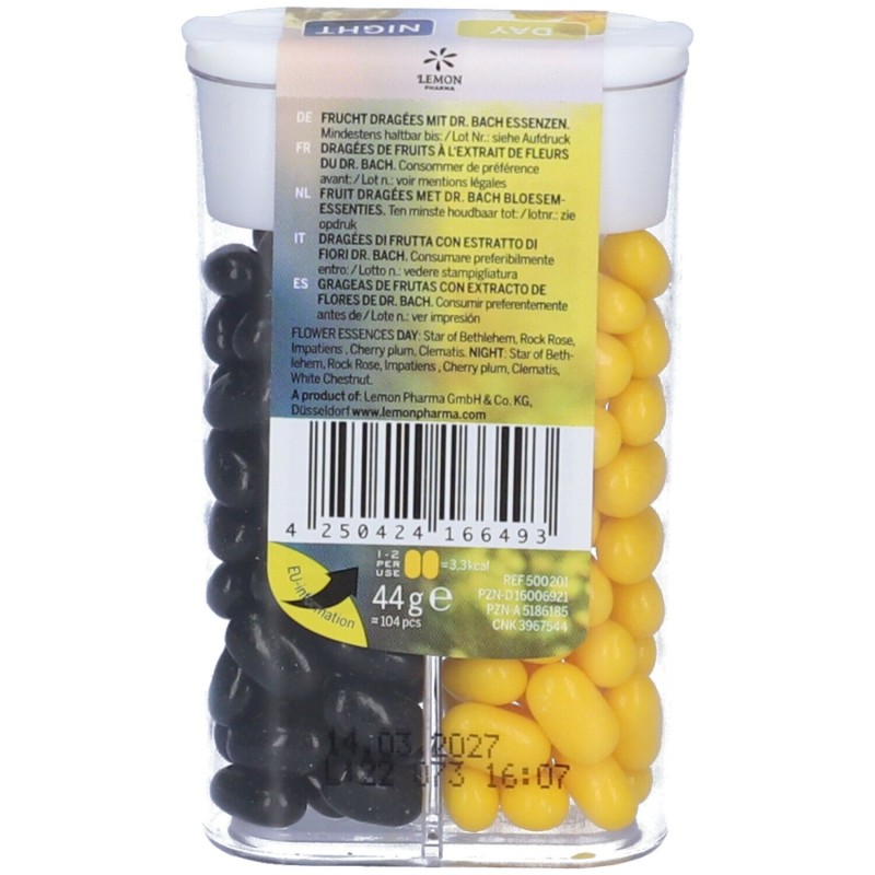 Packaging integro del prodotto Lemon Pharma 39 Emerg Dragees Day&night 46 G Packaging integro del prodotto Lemon Pharma 39 Emerg Dragees Day&night 46 G