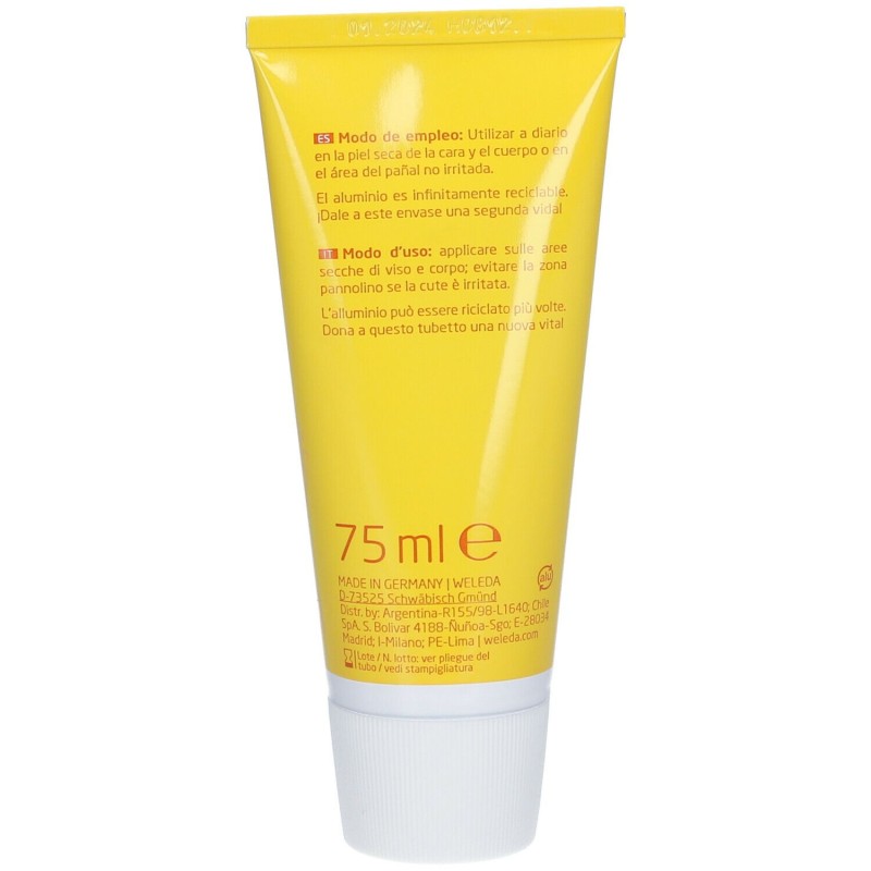 Scatola originale del prodotto Weleda Baby Crema Corpo Calendula 75ml Scatola originale del prodotto Weleda Baby Crema Corpo Calendula 75ml