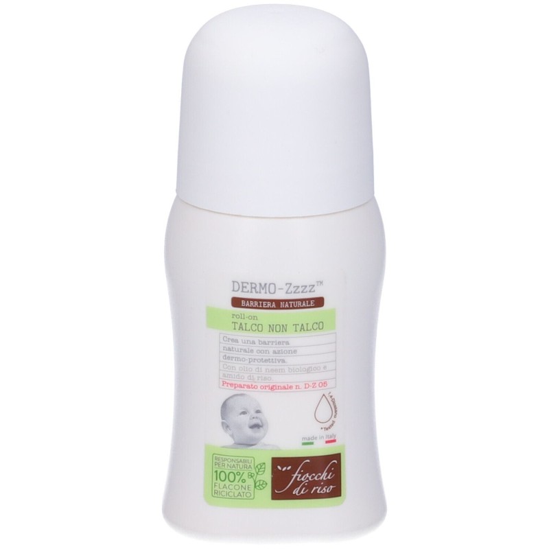 Visualizzazione chiara di Fiocchi di Riso Talco Non Talco Roll-On Deodorante 60ml Visualizzazione chiara di Fiocchi di Riso Talco Non Talco Roll-On Deodorante 60ml