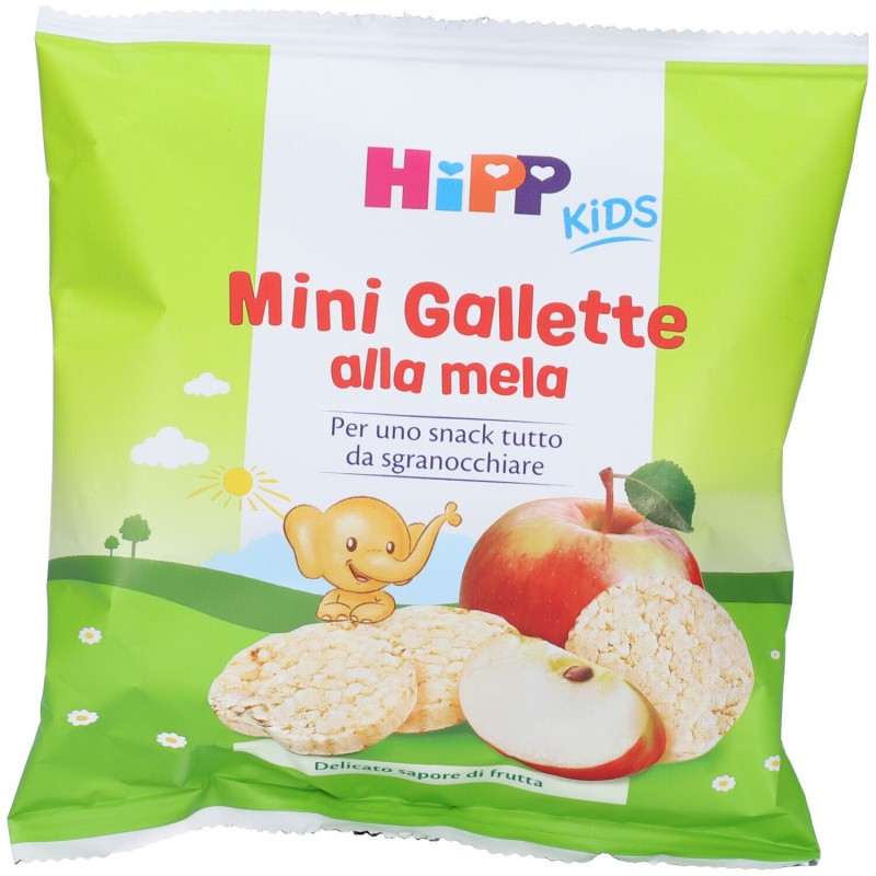 Aspetto del prodotto Hipp Bio Baby Gallette alla Mela Per Bambini 30g Aspetto del prodotto Hipp Bio Baby Gallette alla Mela Per Bambini 30g