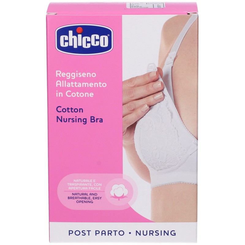 Vista del prodotto Chicco Mammy Reggiseno Cotone per Allattamento Bianco 3C