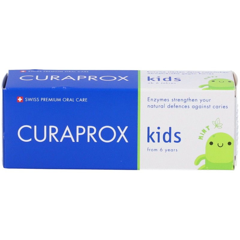 Visualizzazione chiara di Curaprox Kids Dentifricio Bambini Con Fluoro 1450ppm Gusto Menta 60ml Visualizzazione chiara di Curaprox Kids Dentifricio Bambini Con Fluoro 1450ppm Gusto Menta 60ml