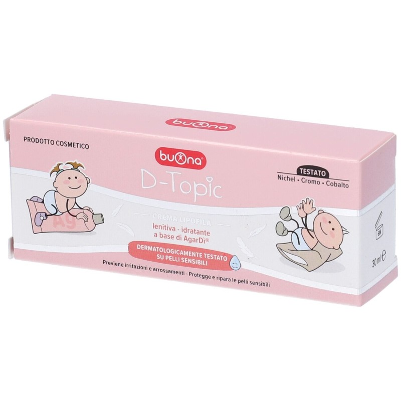 Foto ravvicinata di D-Topic Crema per Irritazioni e Secchezza 30 ml