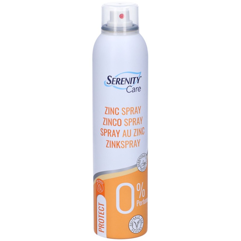 Primo piano di Serenity SkinCare Zinco Spray per Pelli Sensibili 250ml Primo piano di Serenity SkinCare Zinco Spray per Pelli Sensibili 250ml