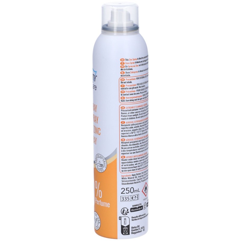 Presentazione grafica di Serenity SkinCare Zinco Spray per Pelli Sensibili 250ml Presentazione grafica di Serenity SkinCare Zinco Spray per Pelli Sensibili 250ml